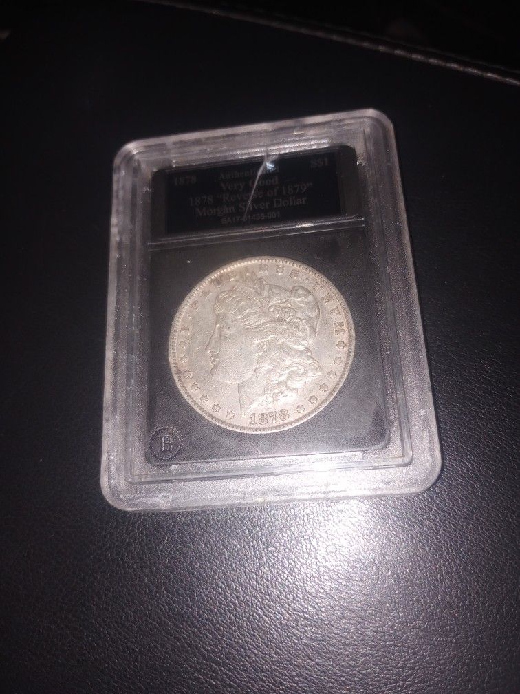 Rare 1878 Morgan Silver Dollar Misprint