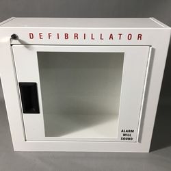 AED Defibrillator Wall Cabinet