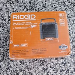 SPEAKER RIDGID 18V TOOL ONLY 