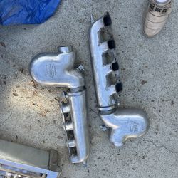 454 Boat Aluminum Manifolds