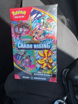 Pokémon TCG Mega Evolution Chaos Rising Booster Bundle