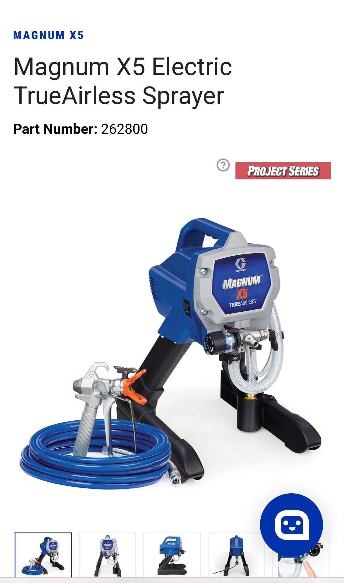 Graco Magnum X5 True Airless Paint Sprayer