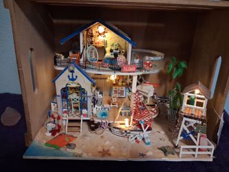 Miniature beach house