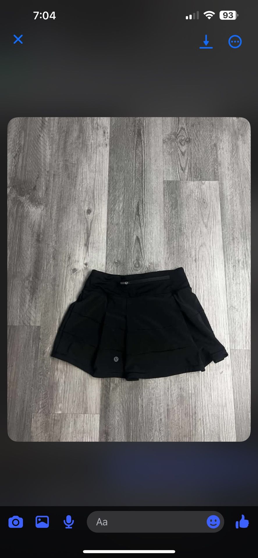 Women Lululemon Skirt