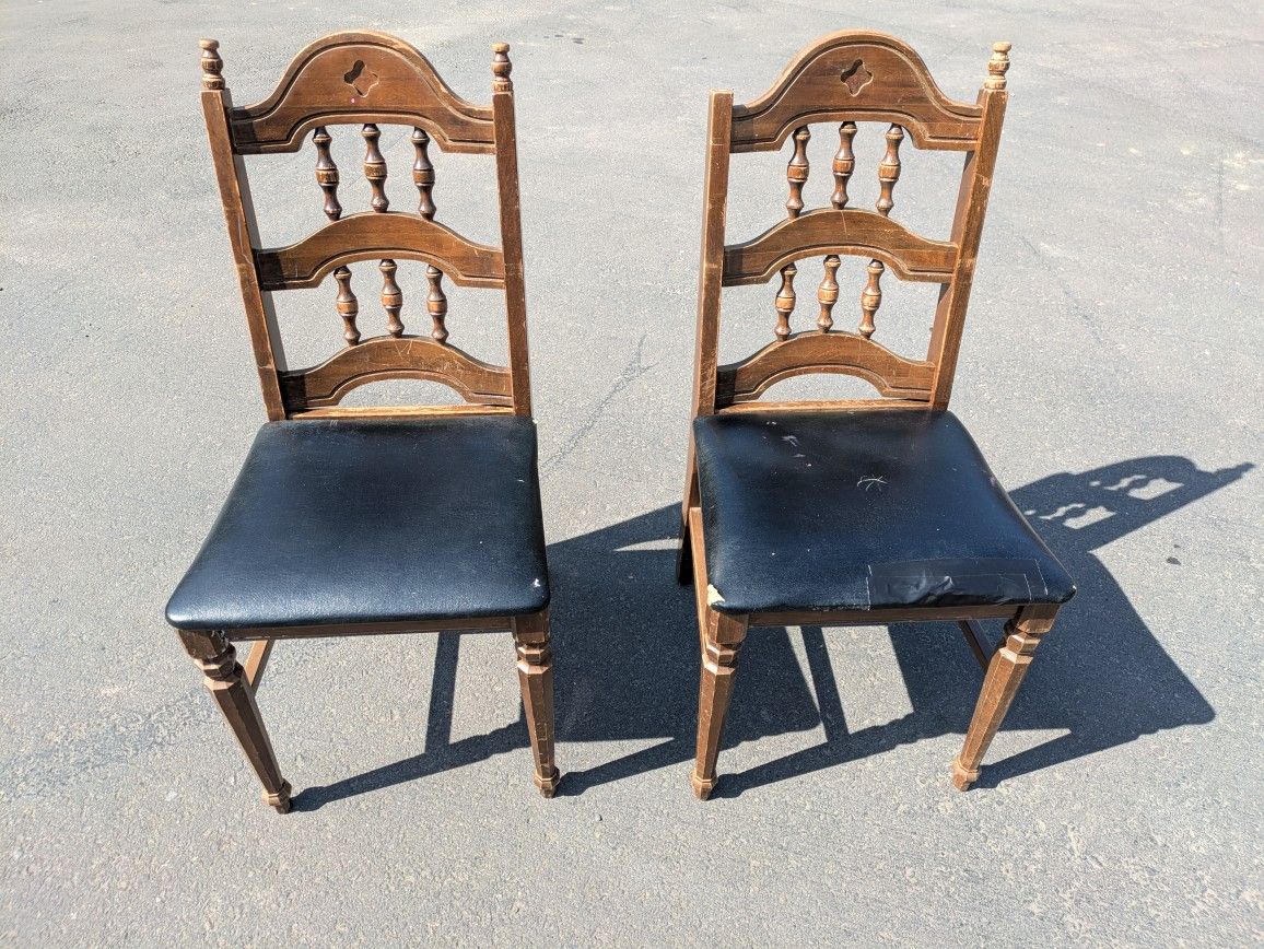 A Pair Of Vintage Chairs