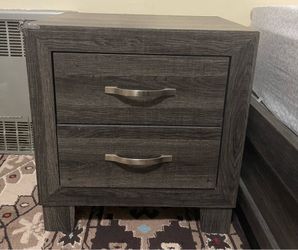 Wooden side table