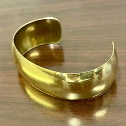 12K Gold Filled Bangle Cuff Bracelet Vintage