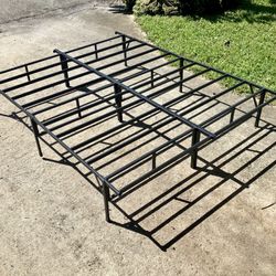 14” Queen Size Bed Frame: 80”L x 60”W x 14”H