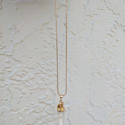 "Aura" Quartz Pendant Necklace 