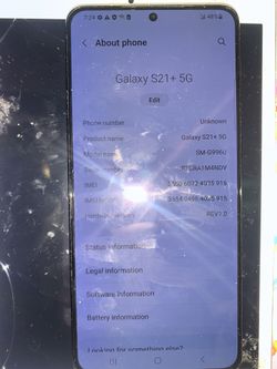 Verizon Unlocked Samsung S21 Plus 