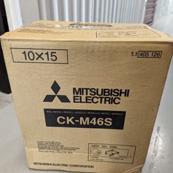 Mitsubishi 4x6" Media for New CP-M1A High Capacity Printer, 750 Prints Roll