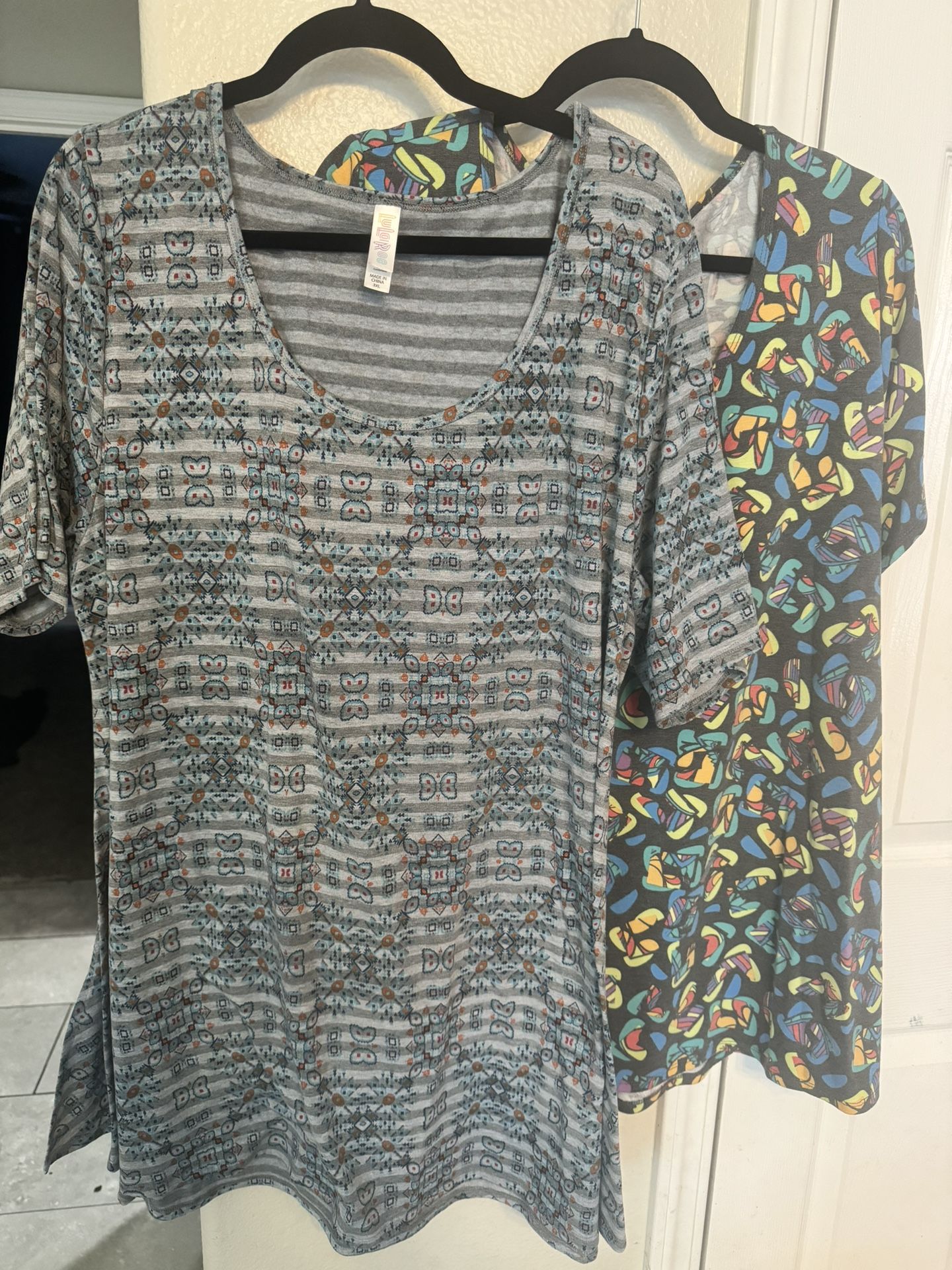Women's Lularoe Shirts Size 3X