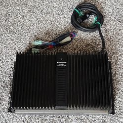 KENWOOD KAC-801 Stereo Main Amplifier With Cables(See Description