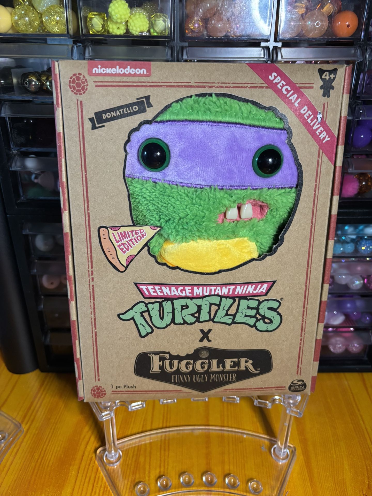 TMNT Donatello Fuggler Green Plush Collectible Limited Edition Nickelodeon Toys