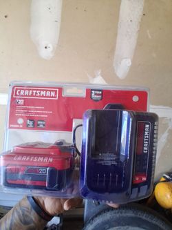 Craftsman V20 4Ah Battery & Charger Kit