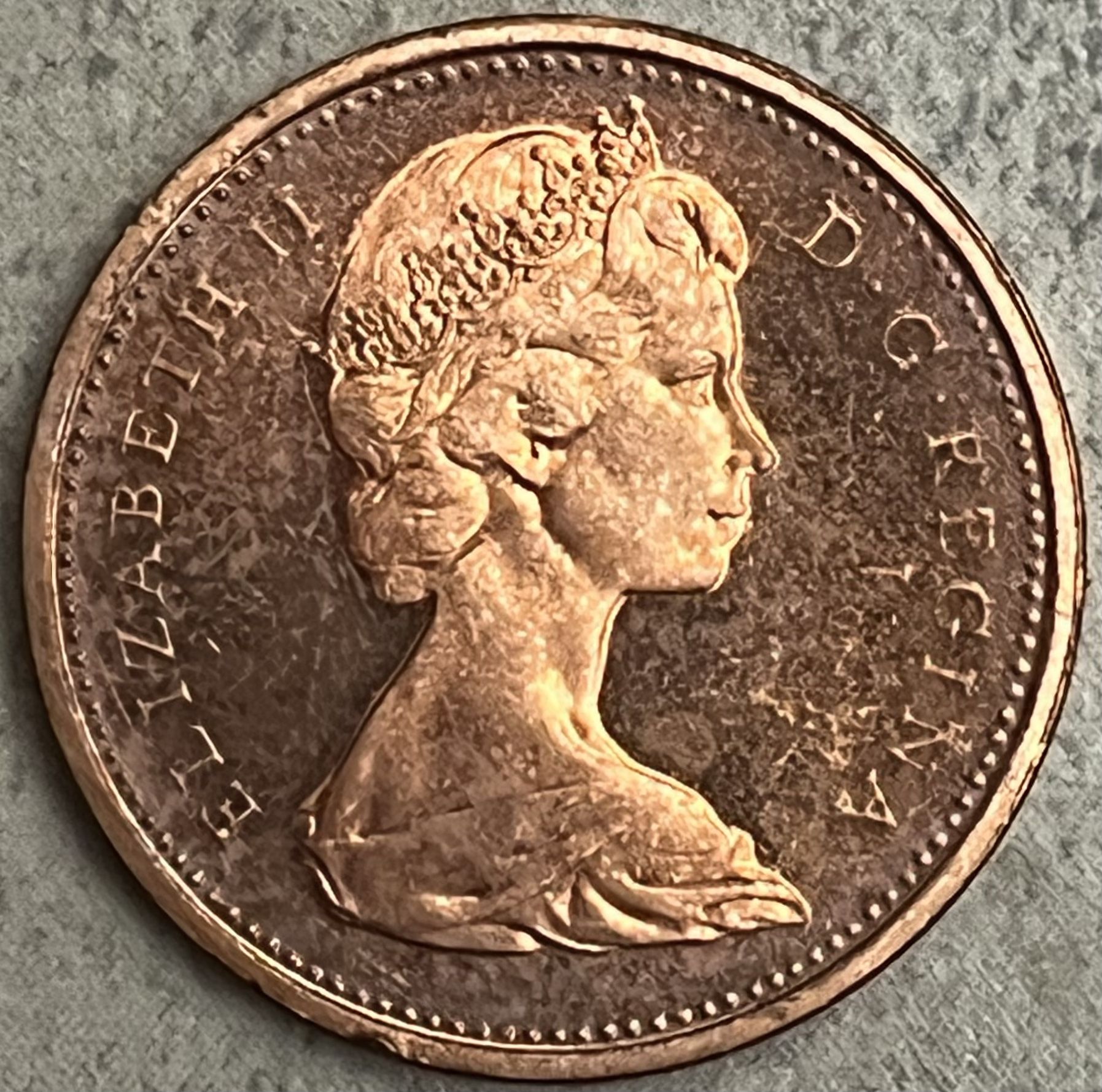 1967 Canada Cent - Major Fatigue Doubling
