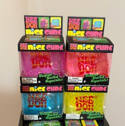 Glow in the dark Needoh cubes