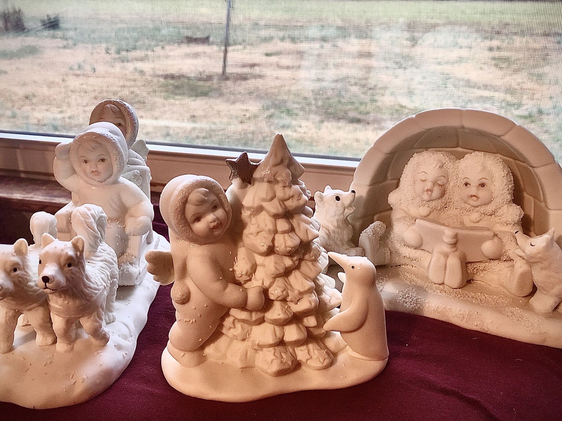 Figurines Similar To Snowbabies 