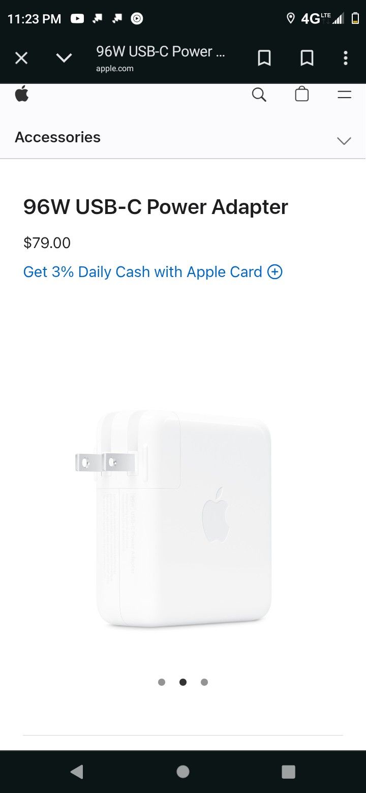 96W USB-C Power Adapter