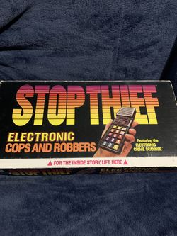 Working Vintage board game STOP THIEF