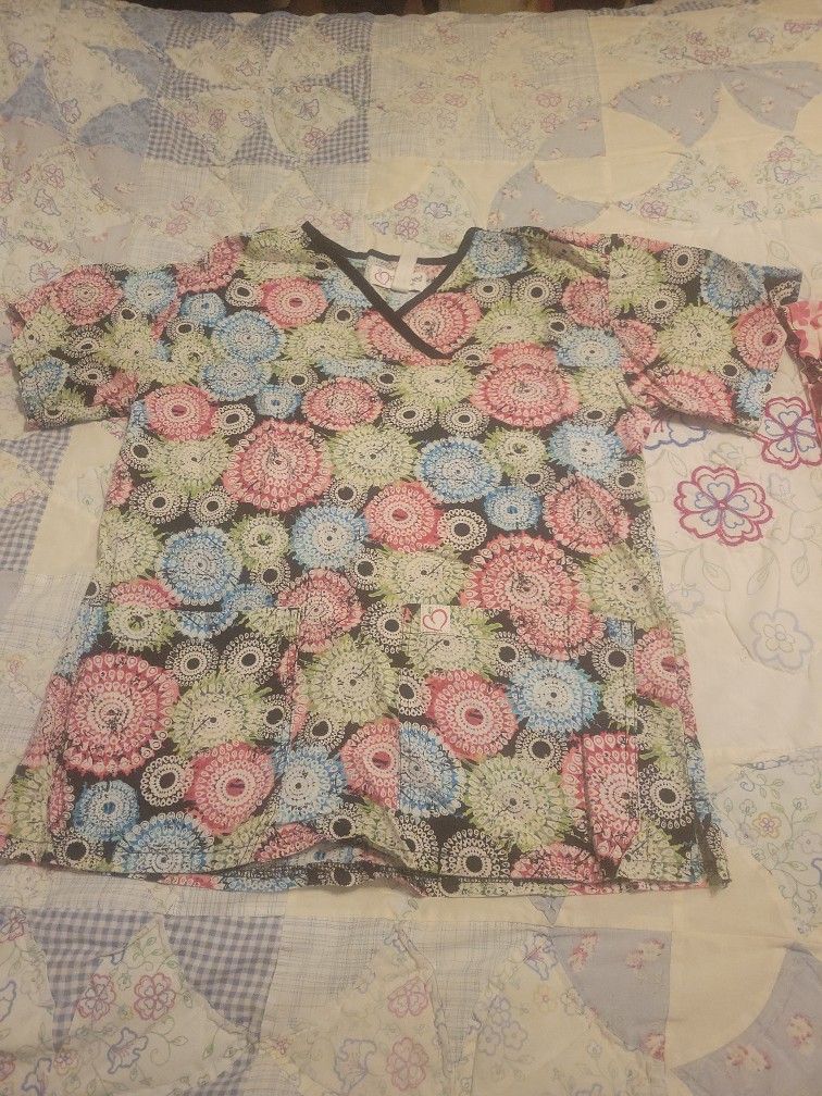 Mixed Lot Womens Scrub Tops, Uniform, Spring