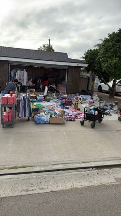 Garage sale at 16332 Duchess Lane today! 7/19
