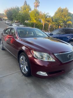 Lexus LS460 Sedan – Deep Red