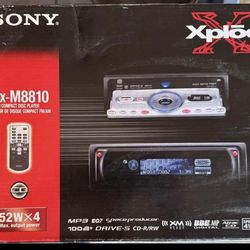 Rare Sony black Panel Old School Radio