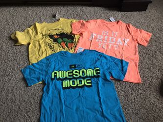 Size 7/8 boys shirts