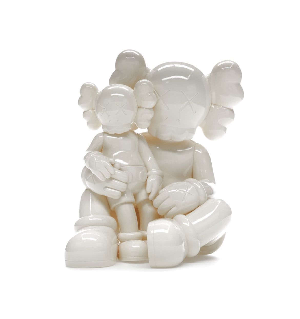 KAWS HOLIDAY Changbai Mountain Figure Toy Snowy White Brand New