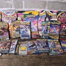 Selling pokemon cards, boxes , merchandise.