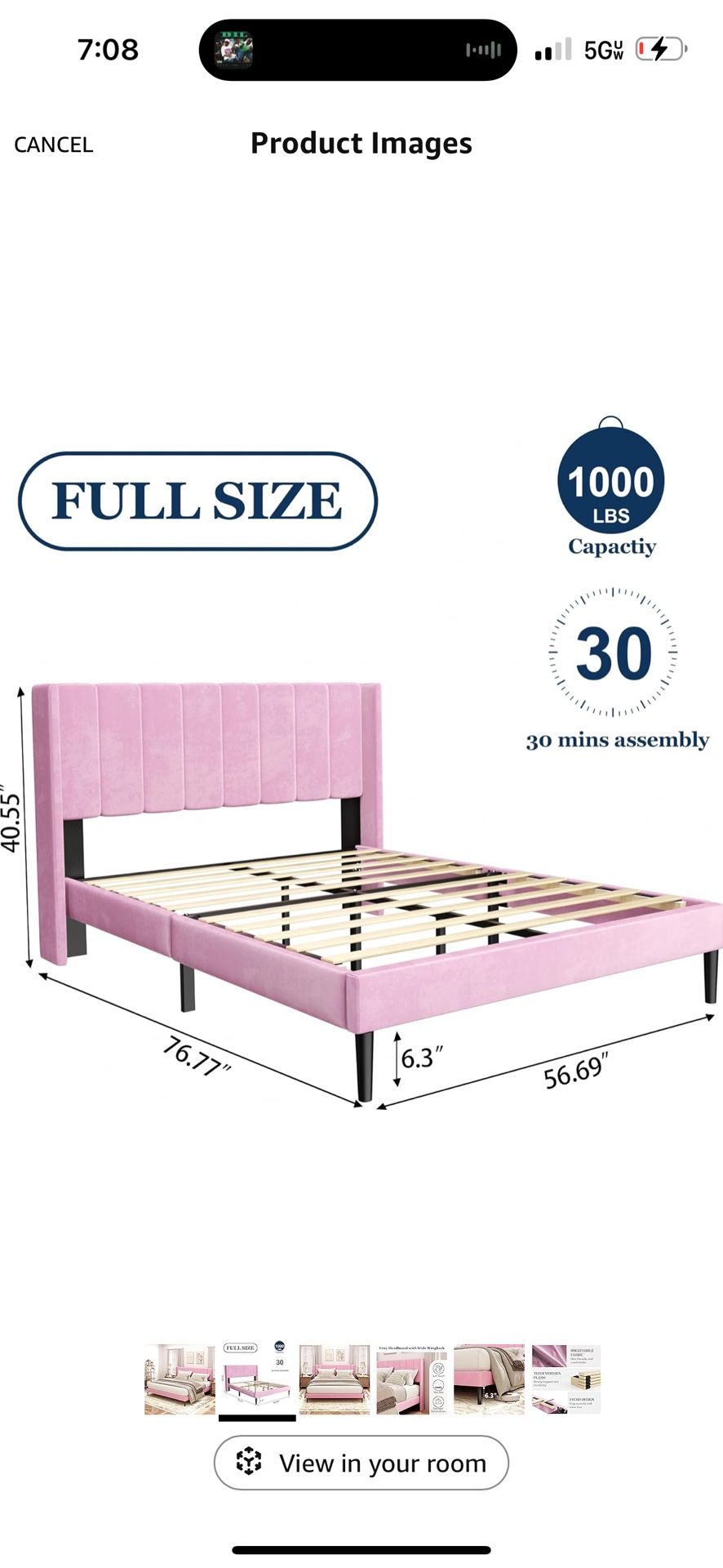 Full Bed Frame