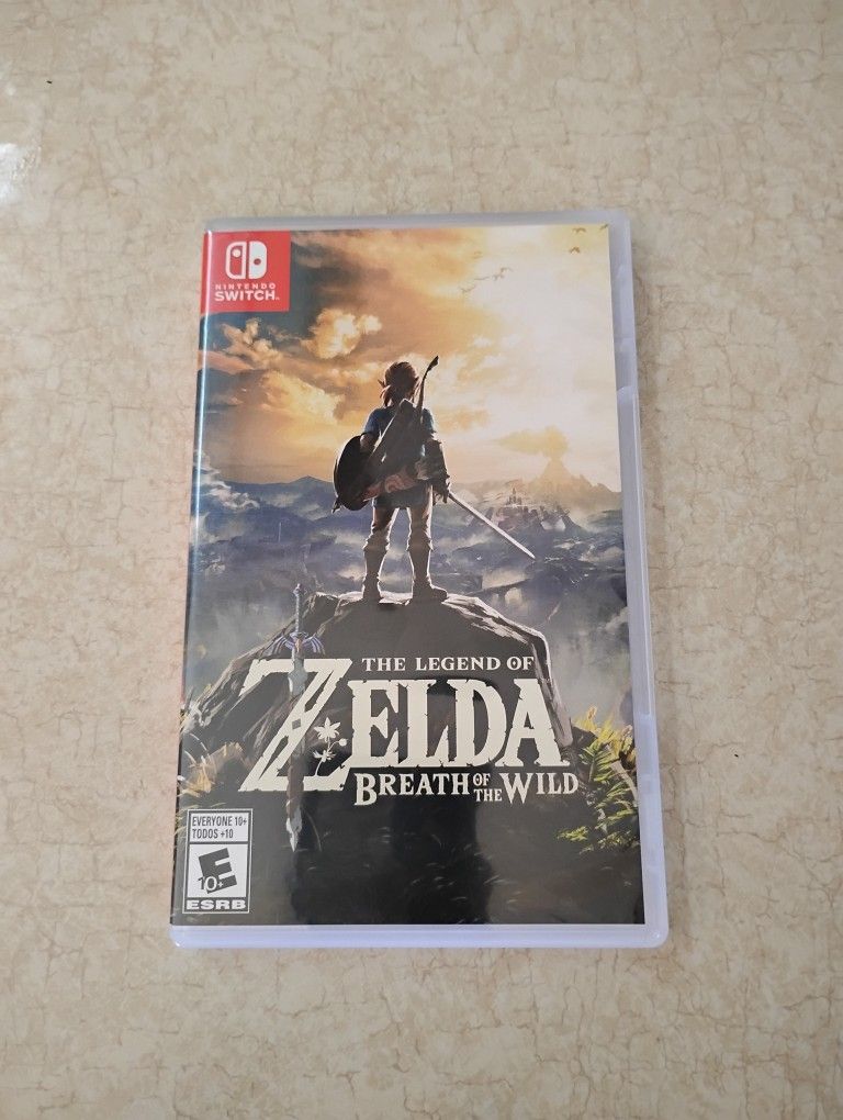 Zelda Breath Of The Wild Game For Nintendo Switch