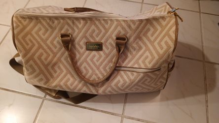Nicole miller designer medium cloth soft sided duffle bag