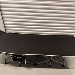 Portable Camping Cot, Sleeping Cots for Adults, 28" Extra Wide Heavy Duty Folding Cot Max Load 600LBS