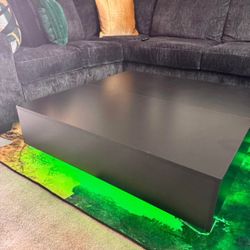 LED Coffee Table ( Black)