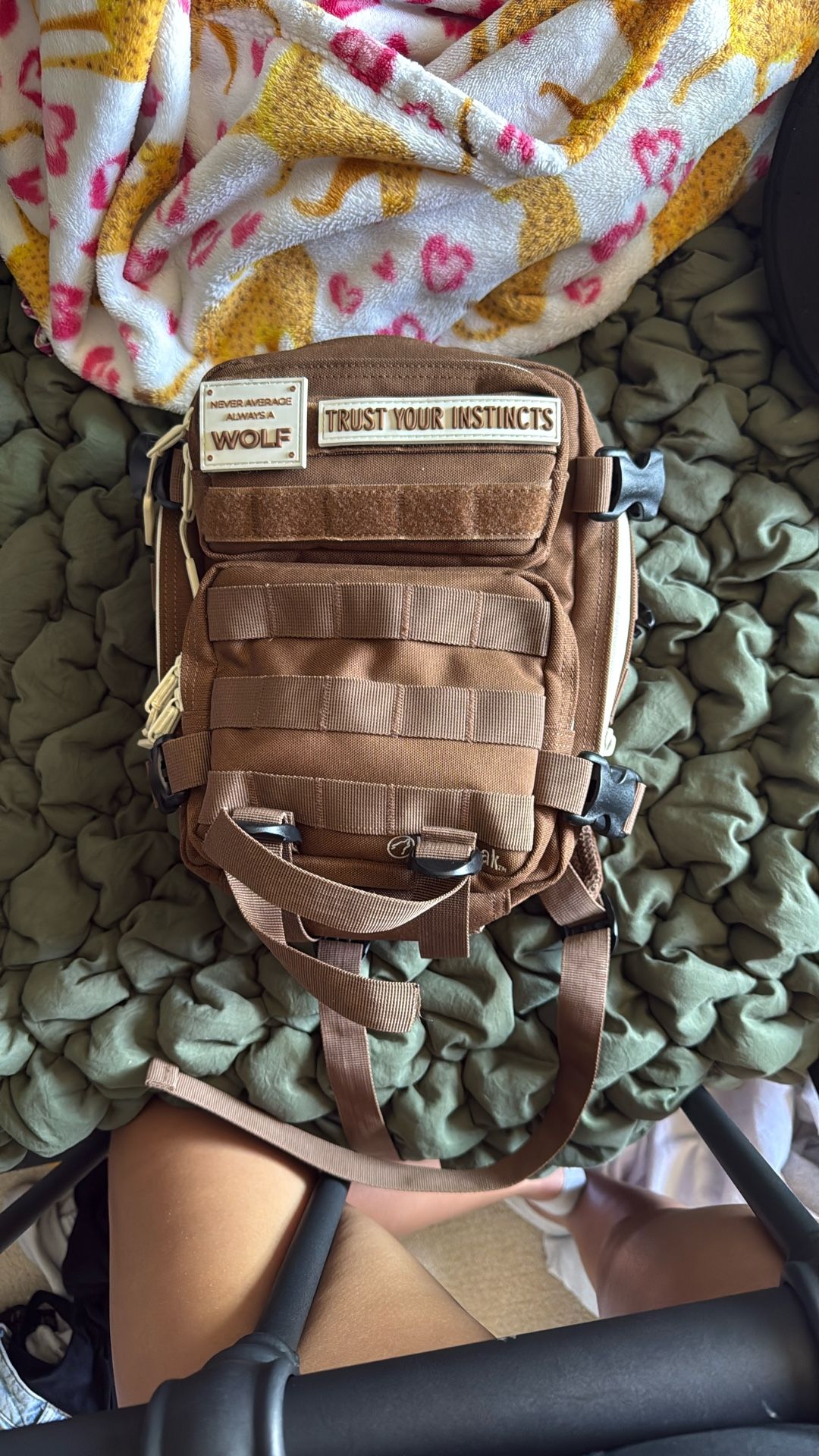 Mocha Brown WolfPak Gym Bag
