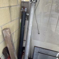 Aluminum Drive Shaft. Practically New.