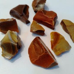 Volcanic Candy Jasper Pocket Stones