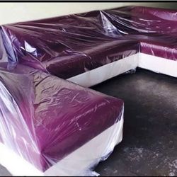 Large U Sectional Sofa Never Used 