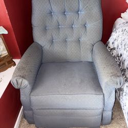 Blue Recliner