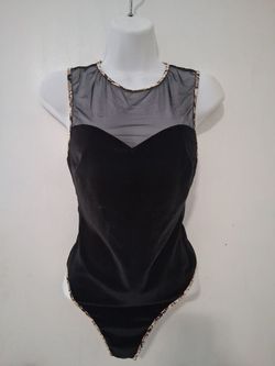 Victoria's secret velvet body suite size xsmall