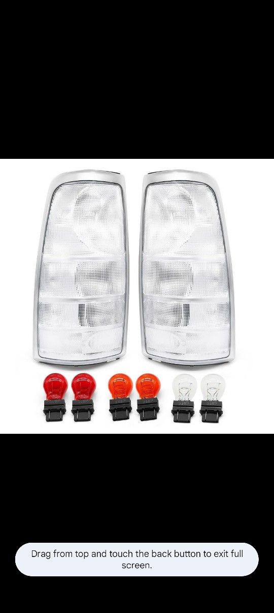 Tail Lights Silverado 99-07
