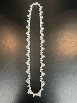 18k white gold necklace 40g