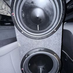 Rockford Fosgate Punch P1 2X 12 IN Subwoofers