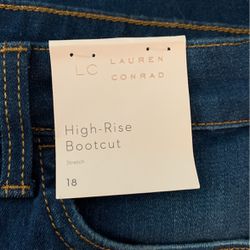 Lauren Conrad Size 18 Stretch Jeans 