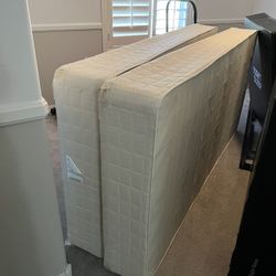 Box Springs To Make King Bed And Bed Frame 