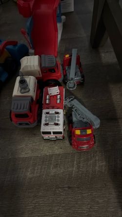 Five different trucks