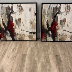 Black/Grey/Red Artwork 