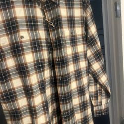 Flannel button down